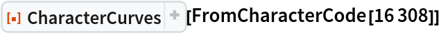 ResourceFunction["CharacterCurves"][FromCharacterCode[16308]]