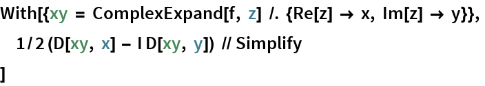 ComplexD | Wolfram Function Repository