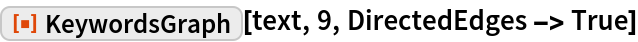 KeywordsGraph | Wolfram Function Repository