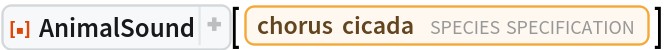 ResourceFunction[
 "AnimalSound", ResourceSystemBase -> "https://www.wolframcloud.com/obj/resourcesystem/api/1.0"][
 Entity["TaxonomicSpecies", "AmphipsaltaZelandica::597m6"]]