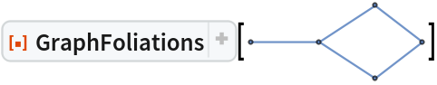 ResourceFunction["GraphFoliations"][\!\(\*
GraphicsBox[
NamespaceBox["NetworkGraphics",
DynamicModuleBox[{Typeset`graph = HoldComplete[
Graph[{1, 2, 3, 4, 5}, {Null, 
SparseArray[
         Automatic, {5, 5}, 0, {1, {{0, 2, 4, 7, 8, 10}, {{3}, {5}, {3}, {5}, {1}, {
            2}, {4}, {3}, {1}, {2}}}, Pattern}]}]]}, 
TagBox[GraphicsGroupBox[
        GraphicsComplexBox[{{1.9324957854459166`, 0.}, {
         1.932488047686222, 1.1324185030397107`}, {
         1.0665884773760255`, 0.5662073993430936}, {0., 0.5662102766257704}, {2.6674884545800928`, 0.5662136950281741}}, {
{Hue[0.6, 0.7, 0.7], Opacity[0.7], CapForm["Round"], Arrowheads[0.], ArrowBox[{{1, 3}, {1, 5}, {2, 3}, {2, 5}, {3, 4}}, 0.0278065427967146]}, 
{Hue[0.6, 0.5, 1.], EdgeForm[{GrayLevel[0], Opacity[0.7]}], DiskBox[1, 0.0278065427967146], DiskBox[2, 0.0278065427967146], DiskBox[3, 0.0278065427967146], DiskBox[4, 0.0278065427967146], DiskBox[5, 0.0278065427967146]}}]],
MouseAppearanceTag["NetworkGraphics"]],
AllowKernelInitialization->False]],
DefaultBaseStyle->"NetworkGraphics",
FormatType->TraditionalForm,
FrameTicks->None]\)]