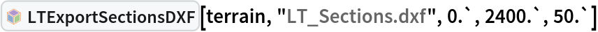 InterpretationBox[FrameBox[TagBox[TooltipBox[PaneBox[GridBox[List[List[GraphicsBox[List[Thickness[0.0025`], List[FaceForm[List[RGBColor[0.9607843137254902`, 0.5058823529411764`, 0.19607843137254902`], Opacity[1.`]]], FilledCurveBox[List[List[List[0, 2, 0], List[0, 1, 0], List[0, 1, 0], List[0, 1, 0], List[0, 1, 0]], List[List[0, 2, 0], List[0, 1, 0], List[0, 1, 0], List[0, 1, 0], List[0, 1, 0]], List[List[0, 2, 0], List[0, 1, 0], List[0, 1, 0], List[0, 1, 0], List[0, 1, 0], List[0, 1, 0]], List[List[0, 2, 0], List[1, 3, 3], List[0, 1, 0], List[1, 3, 3], List[0, 1, 0], List[1, 3, 3], List[0, 1, 0], List[1, 3, 3], List[1, 3, 3], List[0, 1, 0], List[1, 3, 3], List[0, 1, 0], List[1, 3, 3]]], List[List[List[205.`, 22.863691329956055`], List[205.`, 212.31669425964355`], List[246.01799774169922`, 235.99870109558105`], List[369.0710144042969`, 307.0436840057373`], List[369.0710144042969`, 117.59068870544434`], List[205.`, 22.863691329956055`]], List[List[30.928985595703125`, 307.0436840057373`], List[153.98200225830078`, 235.99870109558105`], List[195.`, 212.31669425964355`], List[195.`, 22.863691329956055`], List[30.928985595703125`, 117.59068870544434`], List[30.928985595703125`, 307.0436840057373`]], List[List[200.`, 410.42970085144043`], List[364.0710144042969`, 315.7036876678467`], List[241.01799774169922`, 244.65868949890137`], List[200.`, 220.97669792175293`], List[158.98200225830078`, 244.65868949890137`], List[35.928985595703125`, 315.7036876678467`], List[200.`, 410.42970085144043`]], List[List[376.5710144042969`, 320.03370475769043`], List[202.5`, 420.53370475769043`], List[200.95300006866455`, 421.42667961120605`], List[199.04699993133545`, 421.42667961120605`], List[197.5`, 420.53370475769043`], List[23.428985595703125`, 320.03370475769043`], List[21.882003784179688`, 319.1406993865967`], List[20.928985595703125`, 317.4896984100342`], List[20.928985595703125`, 315.7036876678467`], List[20.928985595703125`, 114.70369529724121`], List[20.928985595703125`, 112.91769218444824`], List[21.882003784179688`, 111.26669120788574`], List[23.428985595703125`, 110.37369346618652`], List[197.5`, 9.87369155883789`], List[198.27300024032593`, 9.426692008972168`], List[199.13700008392334`, 9.203690528869629`], List[200.`, 9.203690528869629`], List[200.86299991607666`, 9.203690528869629`], List[201.72699999809265`, 9.426692008972168`], List[202.5`, 9.87369155883789`], List[376.5710144042969`, 110.37369346618652`], List[378.1179962158203`, 111.26669120788574`], List[379.0710144042969`, 112.91769218444824`], List[379.0710144042969`, 114.70369529724121`], List[379.0710144042969`, 315.7036876678467`], List[379.0710144042969`, 317.4896984100342`], List[378.1179962158203`, 319.1406993865967`], List[376.5710144042969`, 320.03370475769043`]]]]], List[FaceForm[List[RGBColor[0.5529411764705883`, 0.6745098039215687`, 0.8117647058823529`], Opacity[1.`]]], FilledCurveBox[List[List[List[0, 2, 0], List[0, 1, 0], List[0, 1, 0], List[0, 1, 0]]], List[List[List[44.92900085449219`, 282.59088134765625`], List[181.00001525878906`, 204.0298843383789`], List[181.00001525878906`, 46.90887451171875`], List[44.92900085449219`, 125.46986389160156`], List[44.92900085449219`, 282.59088134765625`]]]]], List[FaceForm[List[RGBColor[0.6627450980392157`, 0.803921568627451`, 0.5686274509803921`], Opacity[1.`]]], FilledCurveBox[List[List[List[0, 2, 0], List[0, 1, 0], List[0, 1, 0], List[0, 1, 0]]], List[List[List[355.0710144042969`, 282.59088134765625`], List[355.0710144042969`, 125.46986389160156`], List[219.`, 46.90887451171875`], List[219.`, 204.0298843383789`], List[355.0710144042969`, 282.59088134765625`]]]]], List[FaceForm[List[RGBColor[0.6901960784313725`, 0.5882352941176471`, 0.8117647058823529`], Opacity[1.`]]], FilledCurveBox[List[List[List[0, 2, 0], List[0, 1, 0], List[0, 1, 0], List[0, 1, 0]]], List[List[List[200.`, 394.0606994628906`], List[336.0710144042969`, 315.4997024536133`], List[200.`, 236.93968200683594`], List[63.928985595703125`, 315.4997024536133`], List[200.`, 394.0606994628906`]]]]]], List[Rule[BaselinePosition, Scaled[0.15`]], Rule[ImageSize, 10], Rule[ImageSize, 15]]], StyleBox[RowBox[List["LTExportSectionsDXF", " "]], Rule[ShowAutoStyles, False], Rule[ShowStringCharacters, False], Rule[FontSize, Times[0.9`, Inherited]], Rule[FontColor, GrayLevel[0.1`]]]]], Rule[GridBoxSpacings, List[Rule["Columns", List[List[0.25`]]]]]], Rule[Alignment, List[Left, Baseline]], Rule[BaselinePosition, Baseline], Rule[FrameMargins, List[List[3, 0], List[0, 0]]], Rule[BaseStyle, List[Rule[LineSpacing, List[0, 0]], Rule[LineBreakWithin, False]]]], RowBox[List["PacletSymbol", "[", RowBox[List["\"MalcolmWoodruff/LineTerra\"", ",", "\"MalcolmWoodruff`LineTerra`LTExportSectionsDXF\""]], "]"]], Rule[TooltipStyle, List[Rule[ShowAutoStyles, True], Rule[ShowStringCharacters, True]]]], Function[Annotation[Slot[1], Style[Defer[PacletSymbol["MalcolmWoodruff/LineTerra", "MalcolmWoodruff`LineTerra`LTExportSectionsDXF"]], Rule[ShowStringCharacters, True]], "Tooltip"]]], Rule[Background, RGBColor[0.968`, 0.976`, 0.984`]], Rule[BaselinePosition, Baseline], Rule[DefaultBaseStyle, List[]], Rule[FrameMargins, List[List[0, 0], List[1, 1]]], Rule[FrameStyle, RGBColor[0.831`, 0.847`, 0.85`]], Rule[RoundingRadius, 4]], PacletSymbol["MalcolmWoodruff/LineTerra", "MalcolmWoodruff`LineTerra`LTExportSectionsDXF"], Rule[Selectable, False], Rule[SelectWithContents, True], Rule[BoxID, "PacletSymbolBox"]][terrain, "LT_Sections.dxf", 0.`, 2400.`, 50.`]