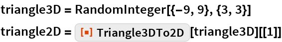 Triangle3DTo2D | Wolfram Function Repository