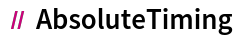  // AbsoluteTiming