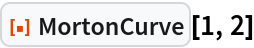 ResourceFunction["MortonCurve"][1, 2]