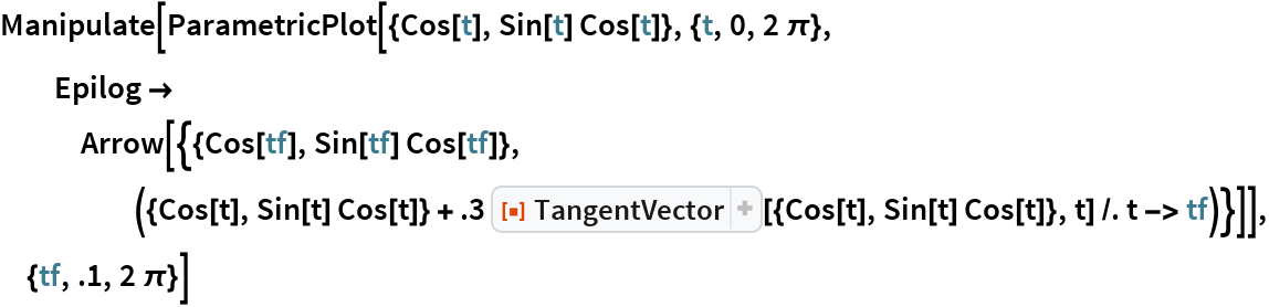 TangentVector | Wolfram Function Repository