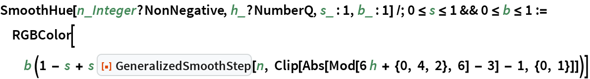 GeneralizedSmoothStep | Wolfram Function Repository