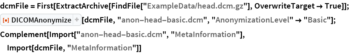 DICOMAnonymize | Wolfram Function Repository