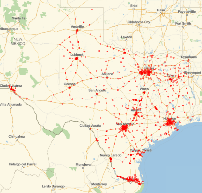 Head Start Locations Wolfram Data Repository