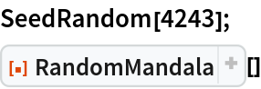 SeedRandom[4243];
ResourceFunction["RandomMandala"][]