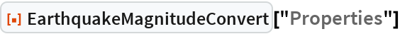 EarthquakeMagnitudeConvert Wolfram Function Repository earthquakemagnitudeconvert-wolfram-function-repository