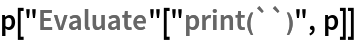 p["Evaluate"["print(``)", p]]
