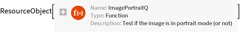 ImagePortraitQ | Wolfram Function Repository
