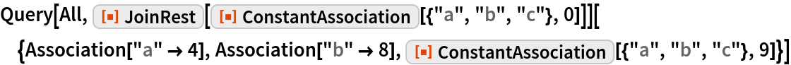 ConstantAssociation | Wolfram Function Repository
