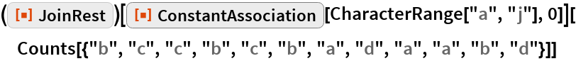 ConstantAssociation | Wolfram Function Repository