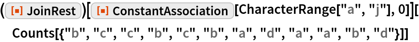 ConstantAssociation | Wolfram Function Repository