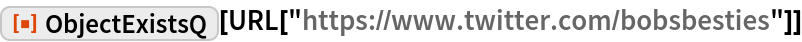 ObjectExistsQ | Wolfram Function Repository