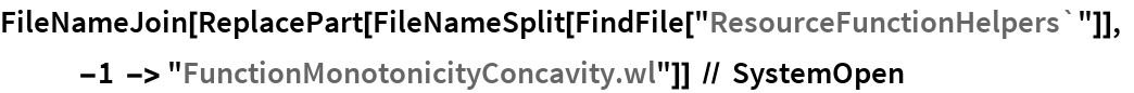 StrictlyMonotonicFunctionQ | Wolfram Function Repository