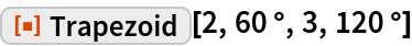 Trapezoid | Wolfram Function Repository
