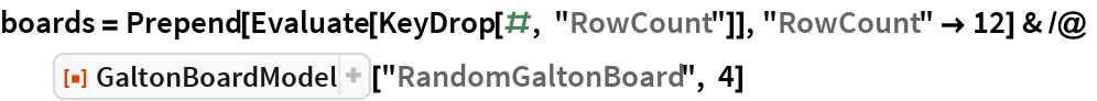 GaltonBoardModel | Wolfram Function Repository