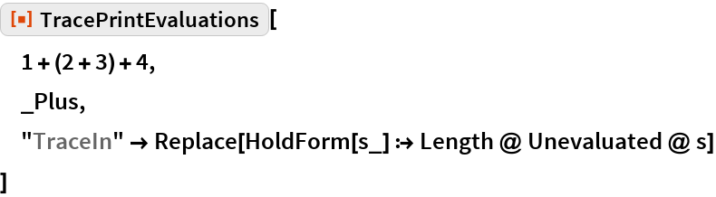 TracePrintEvaluations | Wolfram Function Repository