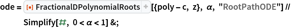 FractionalDPolynomialRoots | Wolfram Function Repository