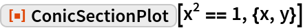 ConicSectionPlot | Wolfram Function Repository