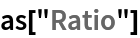 as["Ratio"]