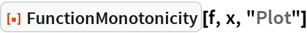 FunctionMonotonicity | Wolfram Function Repository
