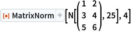 Norm Math Function Wikioedia MatrixNorm | Wolfram Function Repository