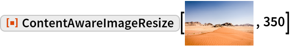 ContentAwareImageResize | Wolfram Function Repository