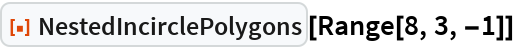 NestedIncirclePolygons | Wolfram Function Repository