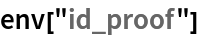 env["id_proof"]