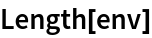 Length[env]
