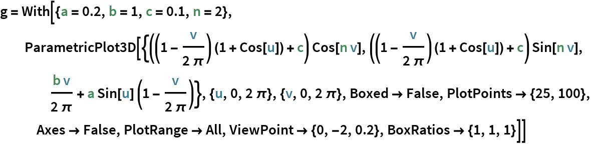 SeaShellSurface | Wolfram Function Repository