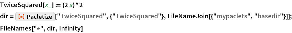 Pacletize | Wolfram Function Repository