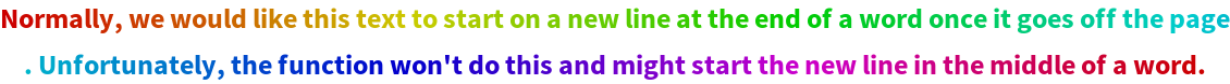 RainbowText | Wolfram Function Repository