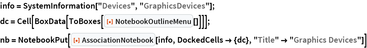 NotebookOutlineMenu | Wolfram Function Repository