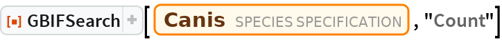 GBIFSearch | Wolfram Function Repository
