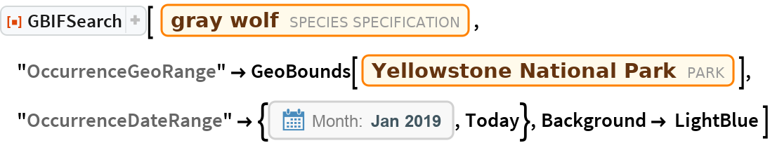 GBIFSearch | Wolfram Function Repository