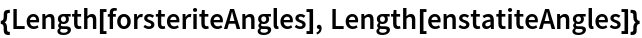 {Length[forsteriteAngles], Length[enstatiteAngles]}