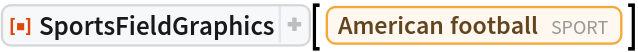 ResourceFunction["SportsFieldGraphics"][
 Entity["Sport", "AmericanFootball"]]