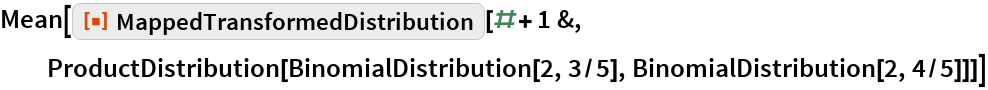 MappedTransformedDistribution | Wolfram Function Repository