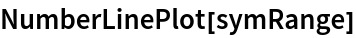 NumberLinePlot[symRange]