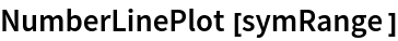 NumberLinePlot[symRange]
