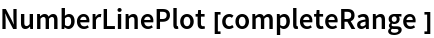 NumberLinePlot[completeRange]