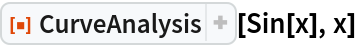 ResourceFunction["CurveAnalysis"][Sin[x], x]