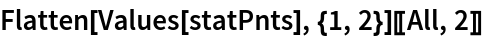 Flatten[Values[statPnts], {1, 2}][[All, 2]]