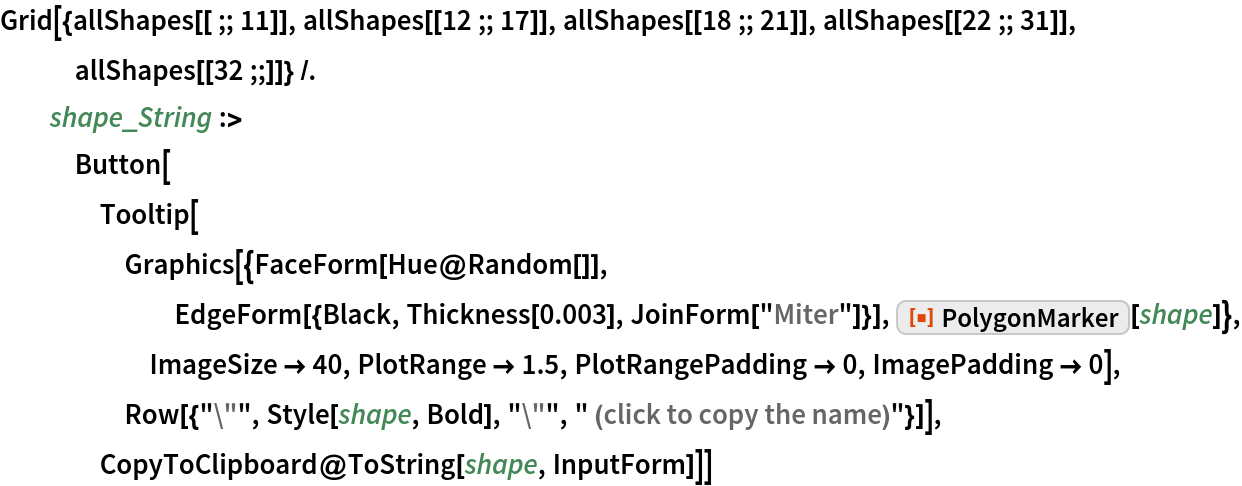 PolygonMarker | Wolfram Function Repository