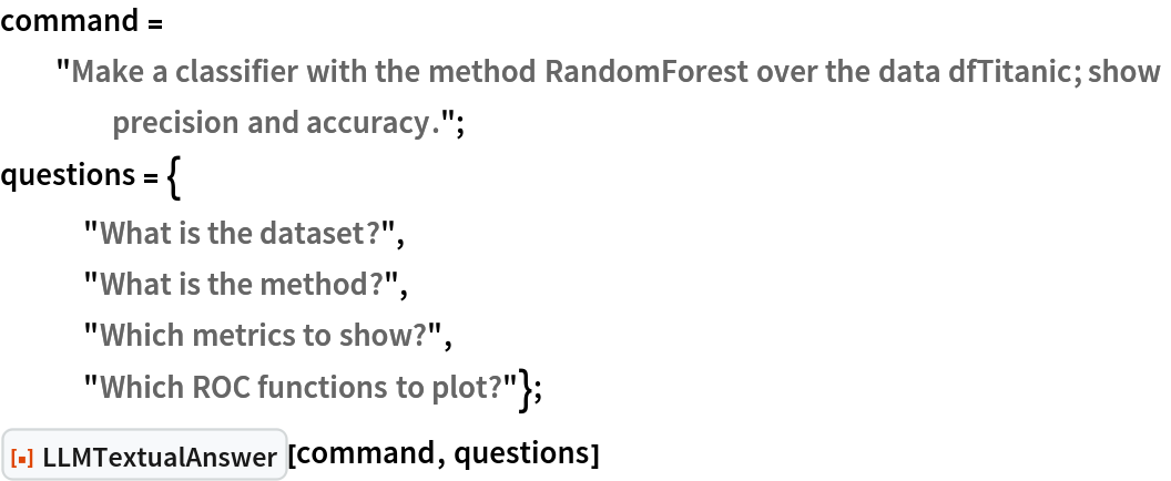 LLMTextualAnswer | Wolfram Function Repository